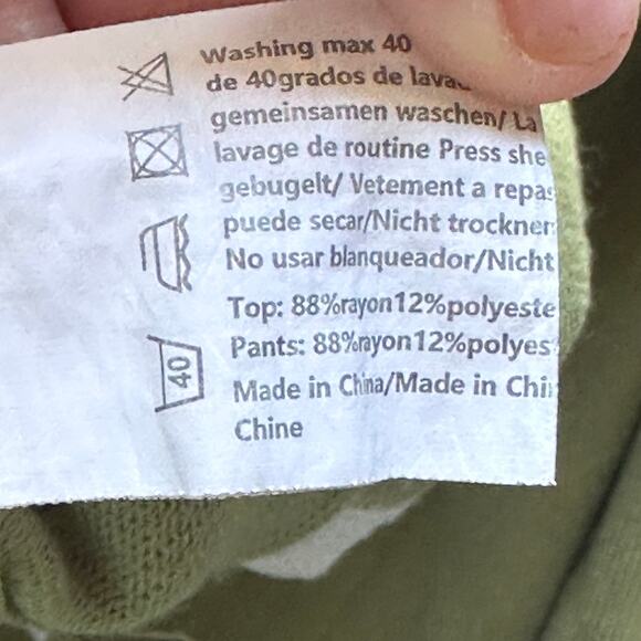 Amazon lounge set plus XXL 18 Green cozy comfy - Picture 7 of 8